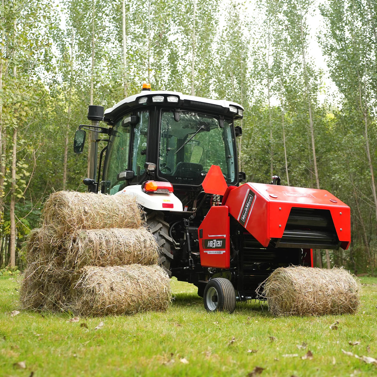 Hay Baler & Hay Rake Tedder Bundle, HB3120, HT100