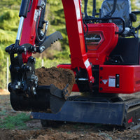 Mini Compact Excavator HONDA GX390 Engine, 65.7" Max. Digging Depth, 1Ton, 2280 LBS Operating Weight, MEC10