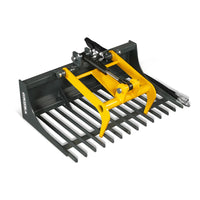20'' Width Mini Skid Steer Rock Grapple Bucket