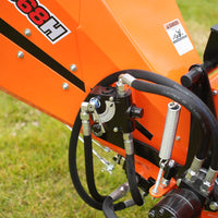 6" 3 Point Hydraulic Feeding PTO Wood Chipper for 20-50HP Tractor, WC68H