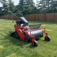 27" Walk Behind Flail Mower, 10HP 302cc, Self-Propelled, Tracked, Electric Start, SFM27T