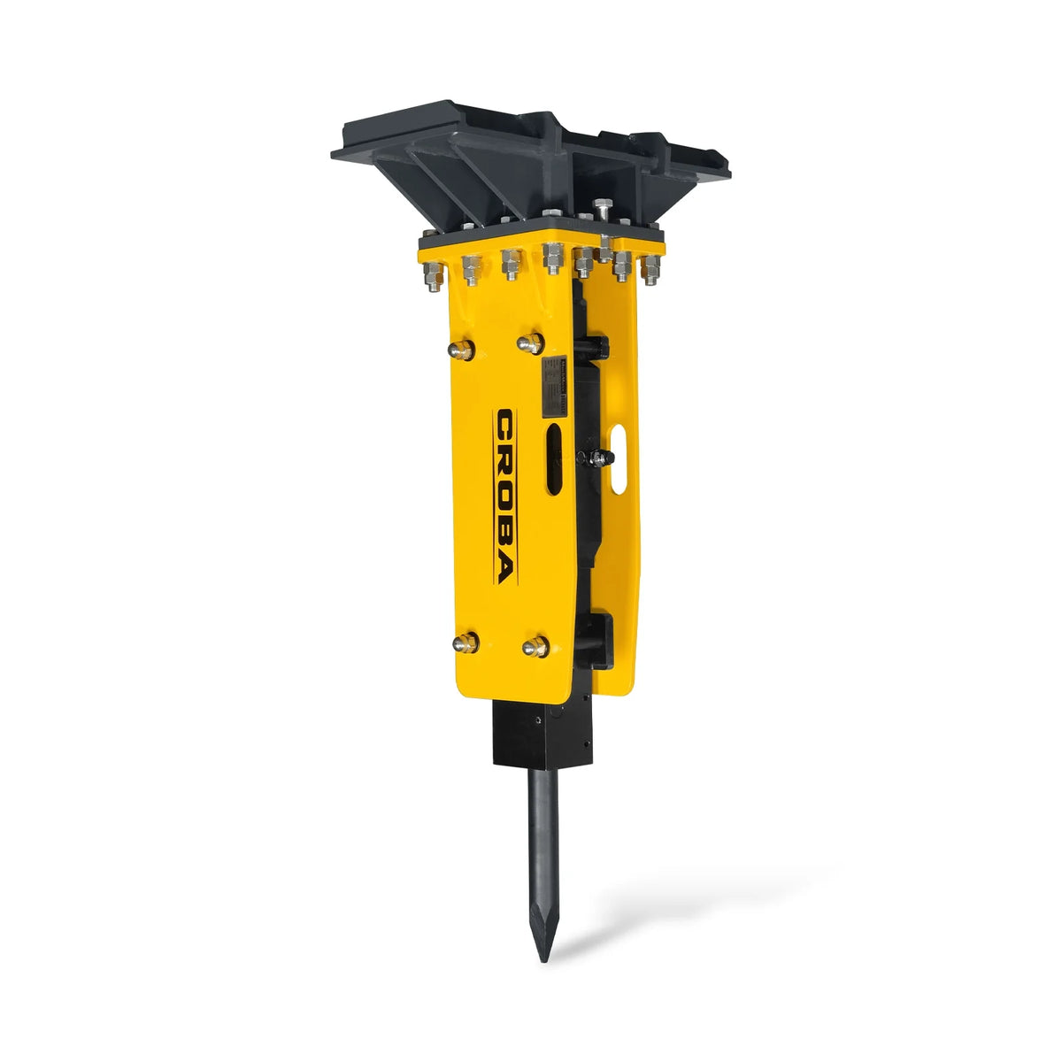 300ft-lbs Hydraulic Mini Skid Steer Concrete Breaker Hammer Attachment