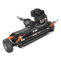 MechMaxx 48" Tow-Behind ATV Offset Flail Mower,  15HP 459cc E-start Gas Engine Powered; Adjustable Mowing Height,  ATV120
