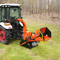 6" 3 Point Hydraulic Feeding PTO Wood Chipper for 20-50HP Tractor,  WC68H