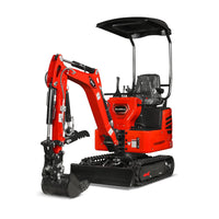 Mini Compact Excavator HONDA GX390 Engine,  65.7" Max. Digging Depth, 1Ton, 2280 LBS Operating Weight,  MEC10