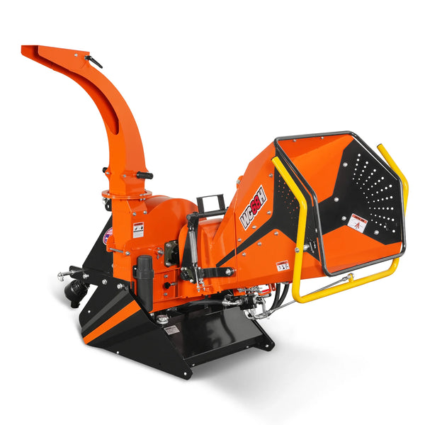 6" 3 Point Hydraulic Feeding PTO Wood Chipper for 20-50HP Tractor,  WC68H